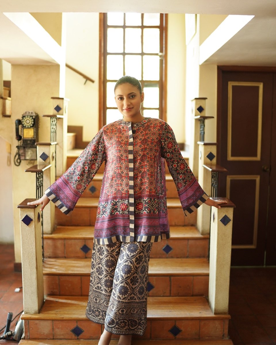 Vintage Printed Co-Ord Set