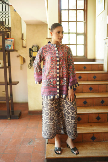 Vintage Printed Co-Ord Set