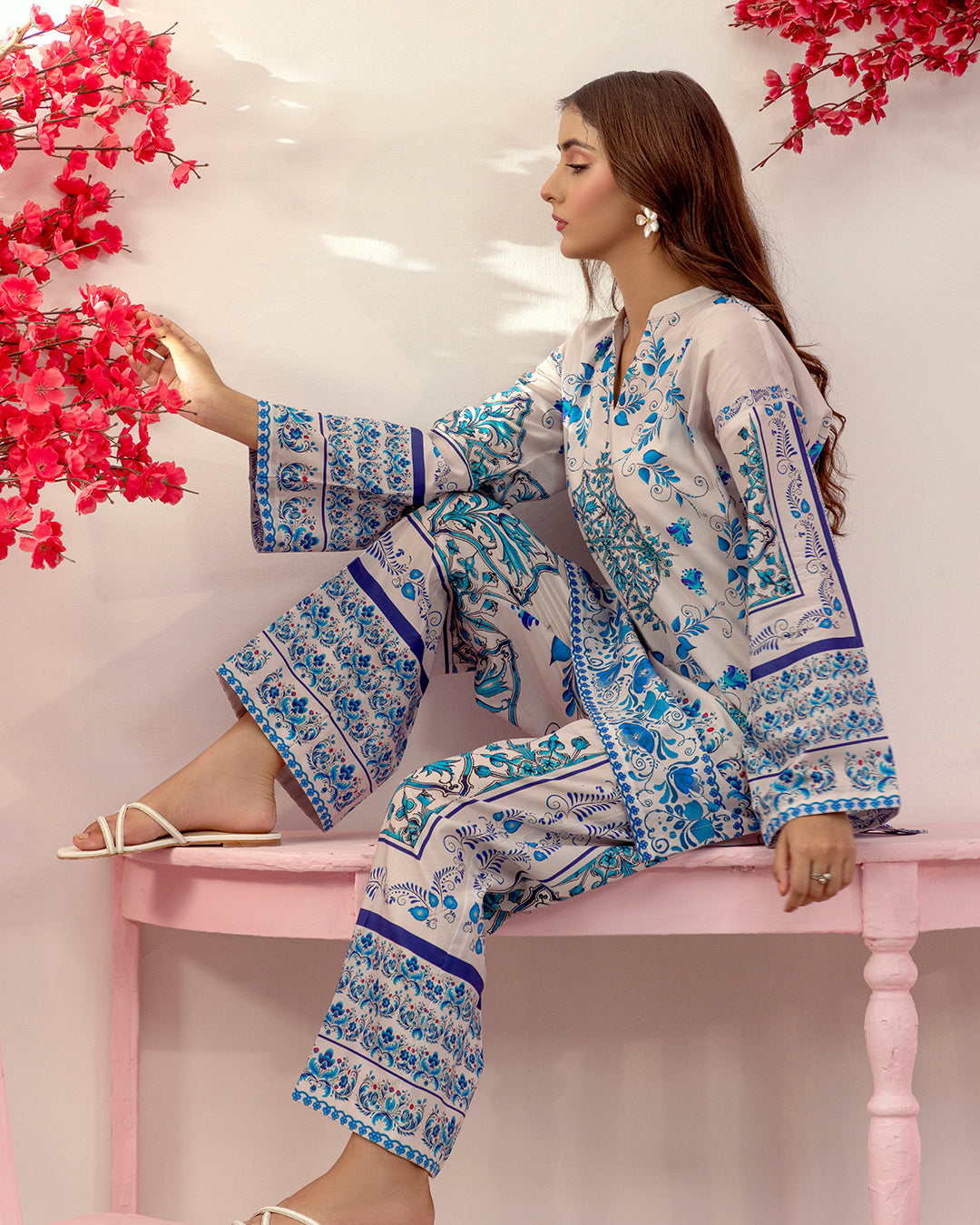 Vintage Printed Co-ord Set