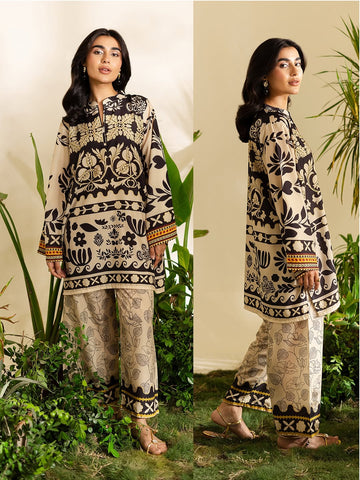 Soft Tones Minimal Printed Co-Ord Set