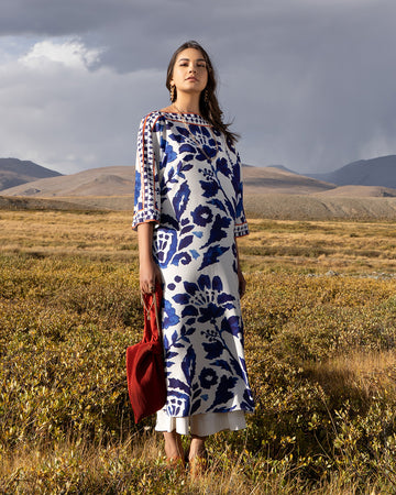 Indigo Elegance Co-Ord Set