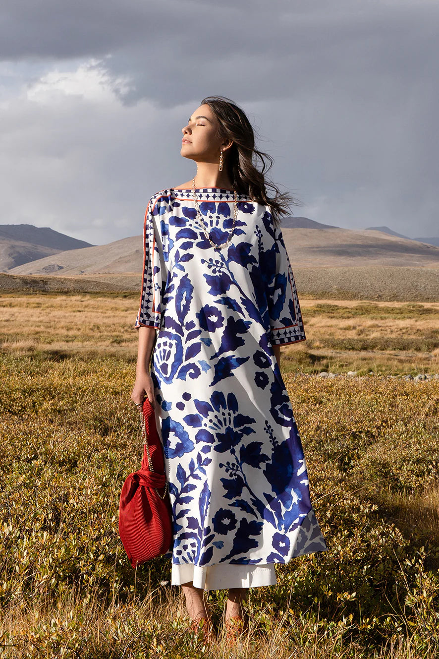 Indigo Elegance Co-Ord Set