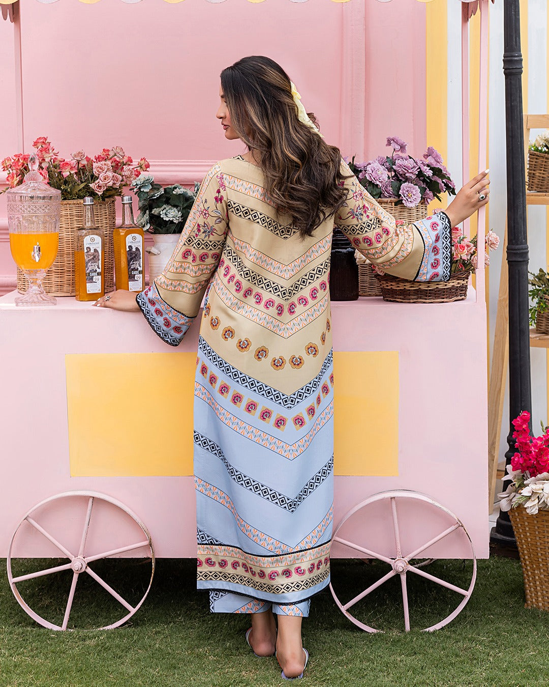 Soft Pastel Printed Co-Ord Set