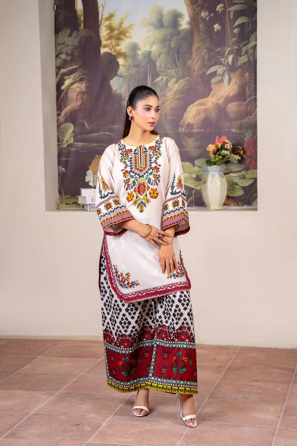 Elegant Printed Co-Ord Set