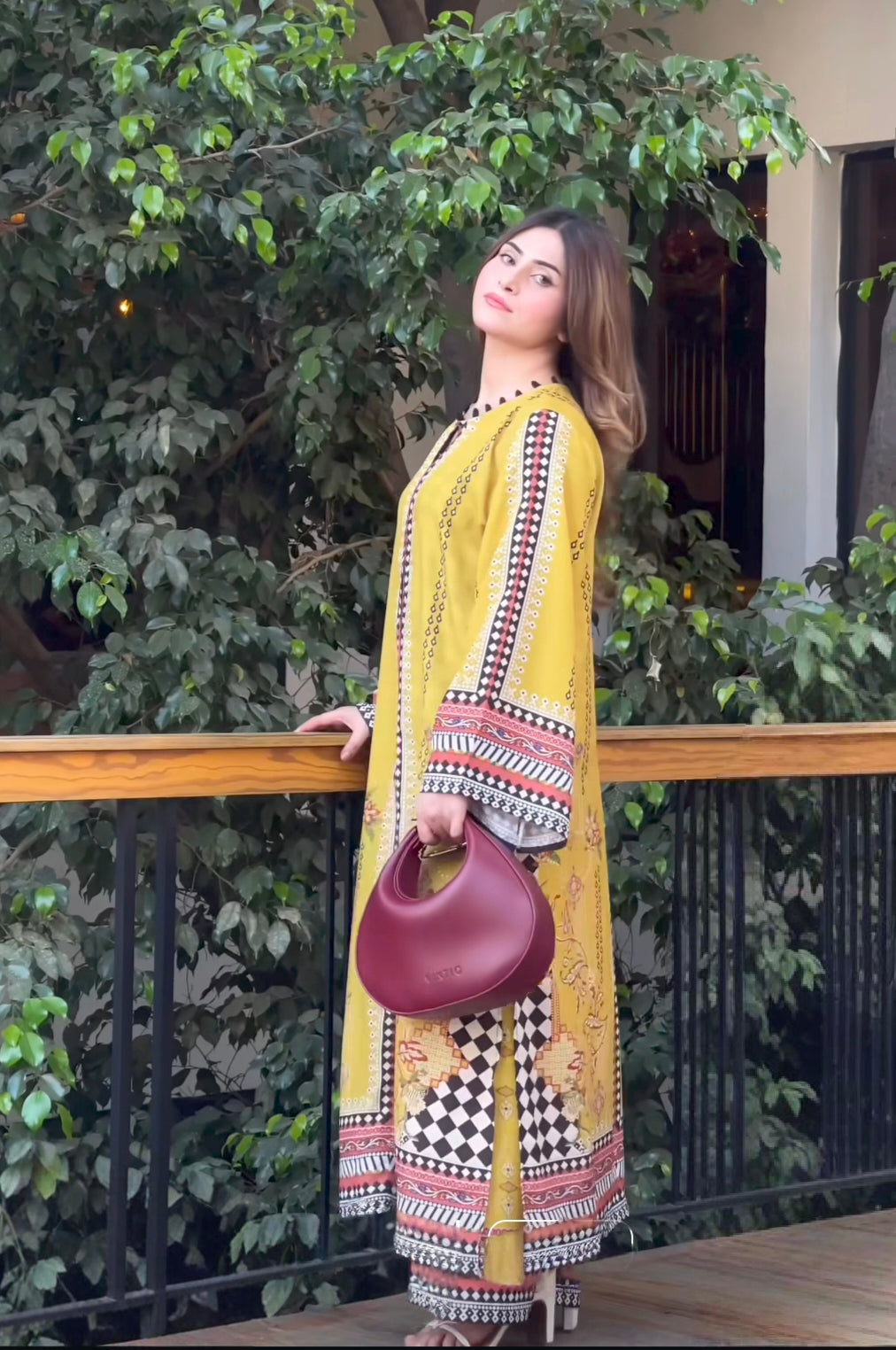 Yellow Printed Co-Ord Set