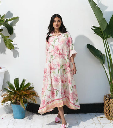 Chic Floral Resort Maxi Dress