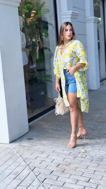 Printed Long Shirt