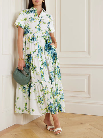 Beautiful Printed One Piece Dress