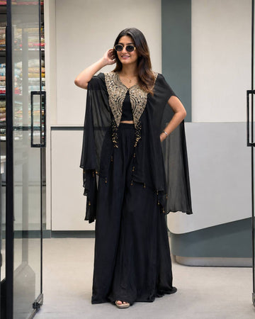Premium Star Georgette palazzo set