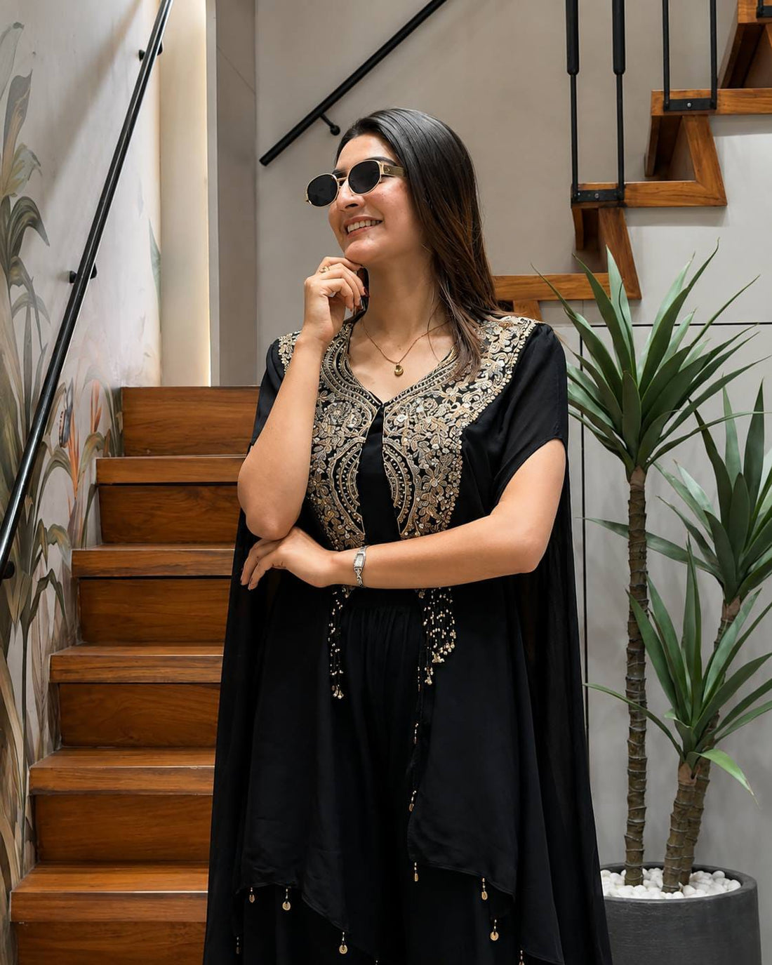 Georgette palazzo set
