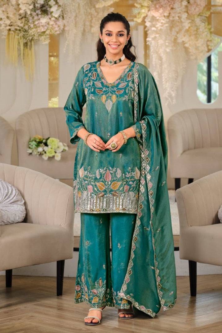Salwar Full Sleeves Suit