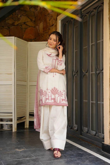 Salwar Full Sleeves Set