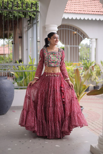 Lehenga Full Stitched Set