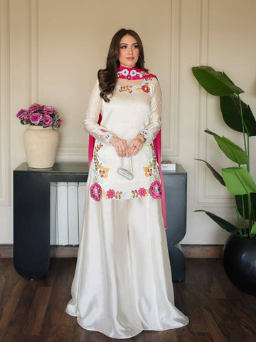 Stylish Salwar Palazzo Set