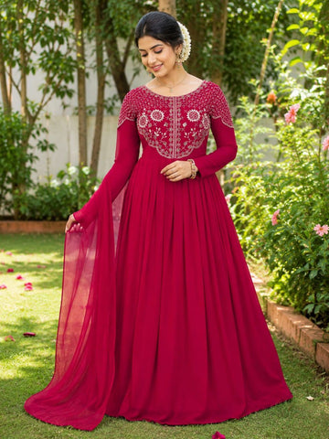Soft Georgette Anarkali Suit