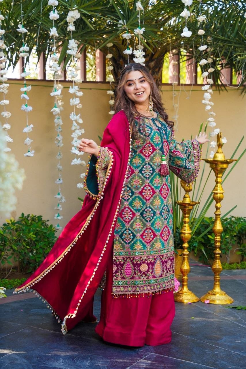 Silk Salwar Suit