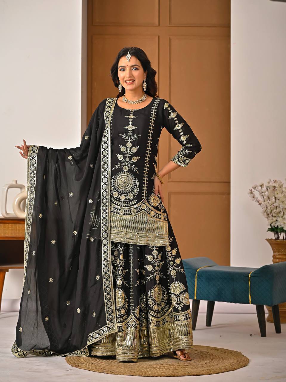 Party Wear Sharara Set