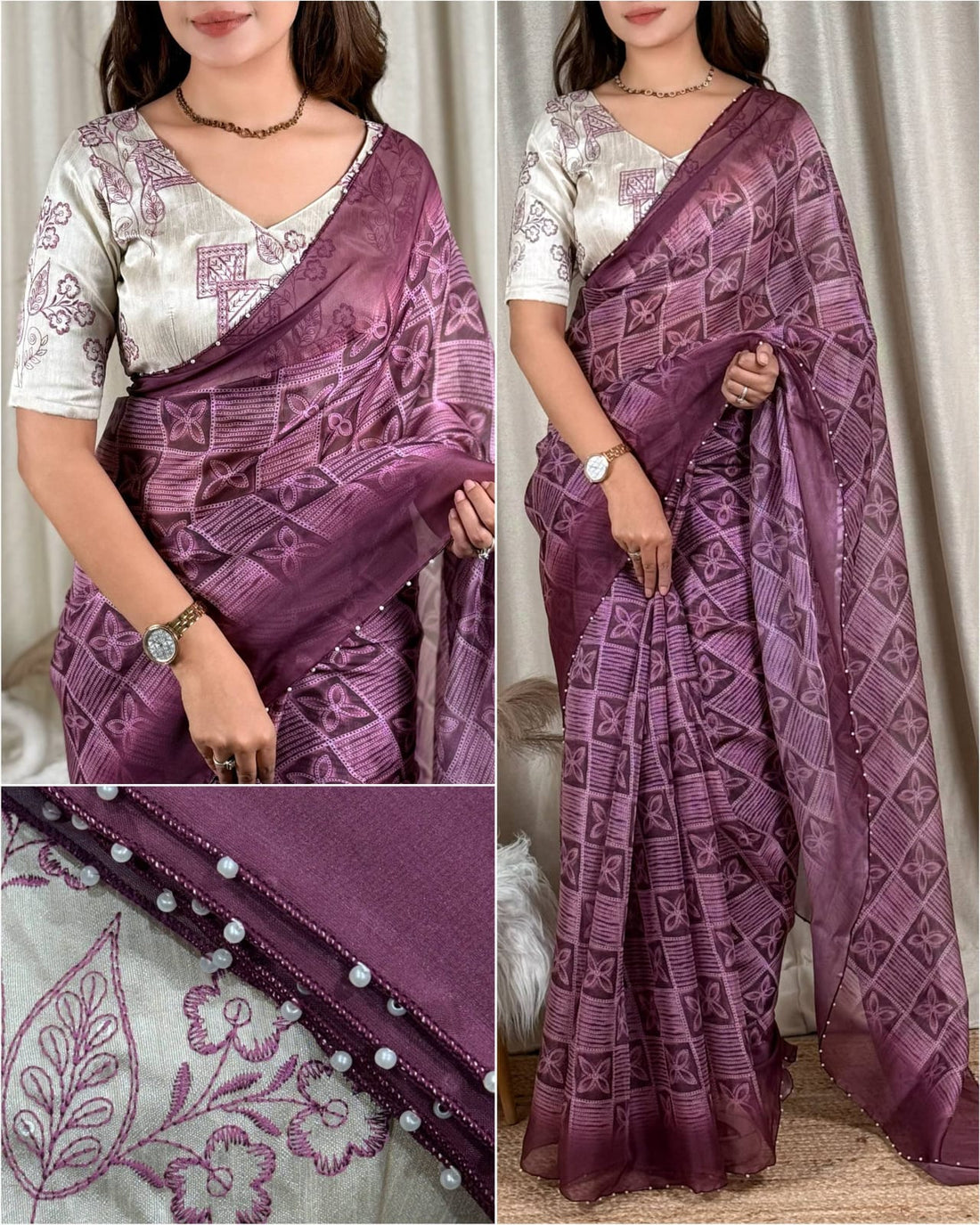 Soft Printed Saree