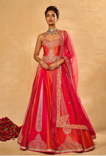 Sequins Lehenga Set