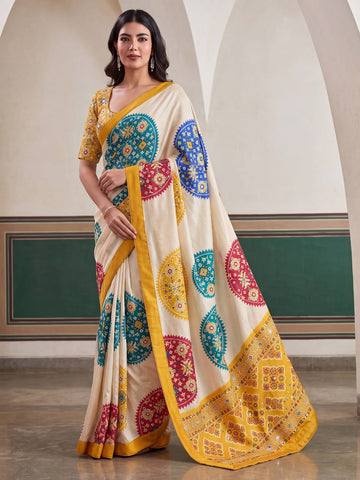 Patola Print Saree