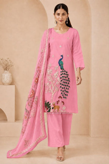 Heavy Embroidery Salwar Suit Set