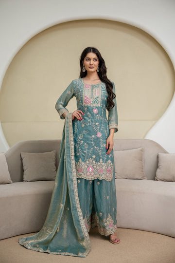 Thread Work Salwar Suit