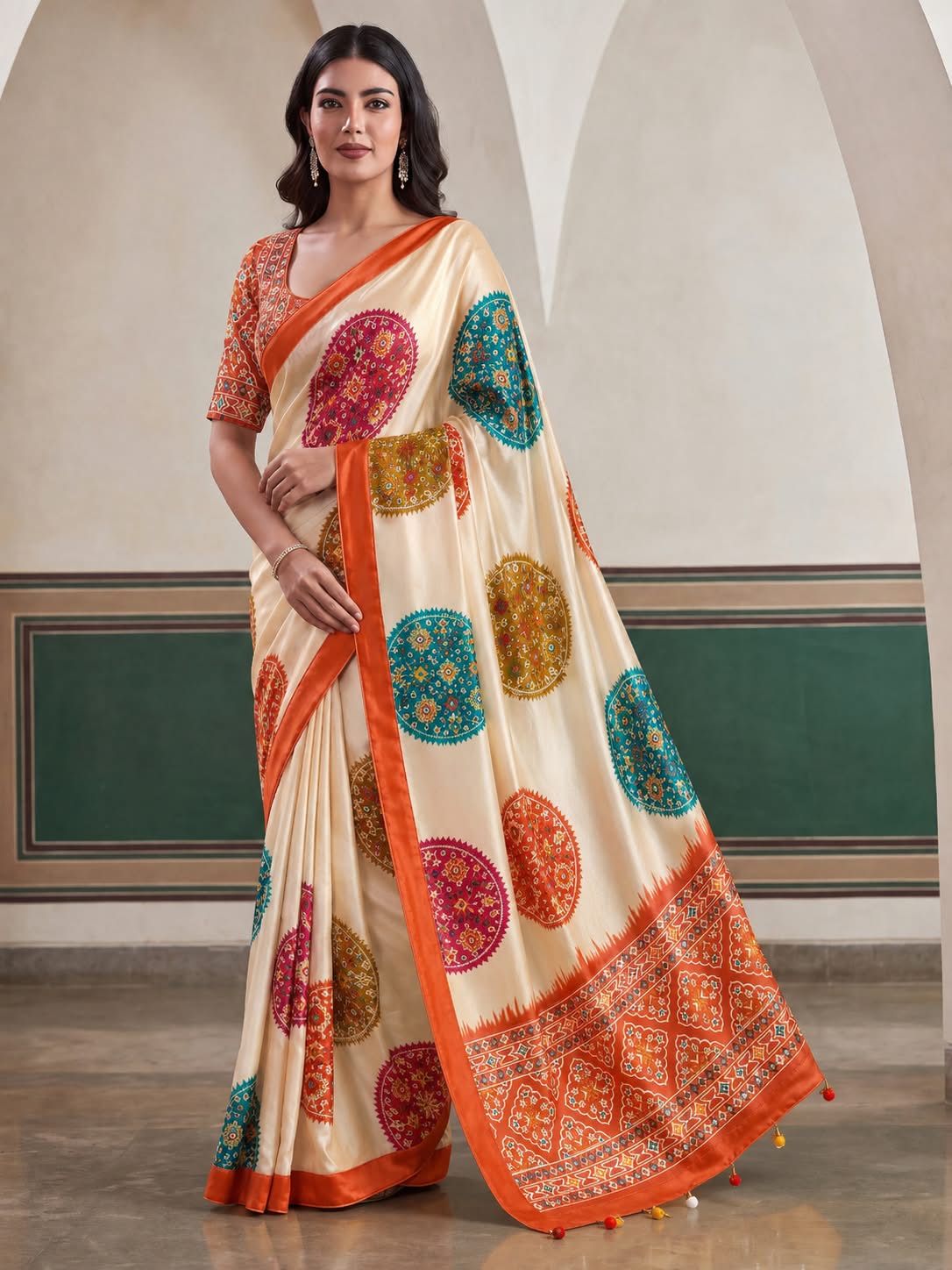 Patola Print Saree