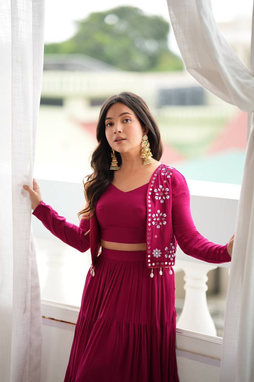 Simple & Modern Lehenga Set