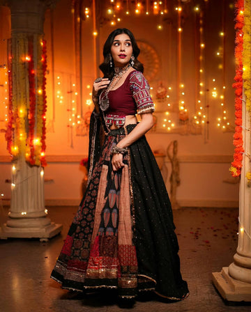 Printed Lehenga Choli
