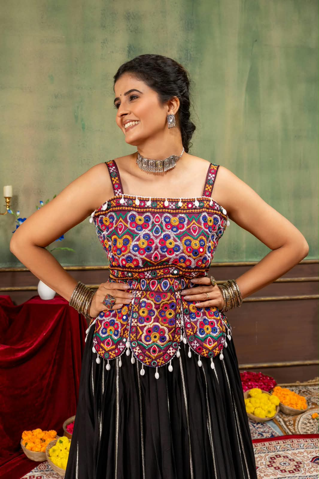 Navratri Look Lehenga Set
