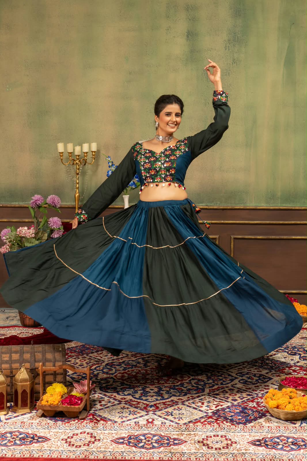 Simple Elegant Lehenga Set