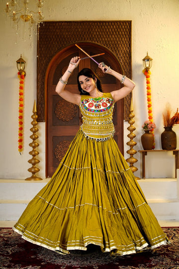 Embroidery Lehenga Set