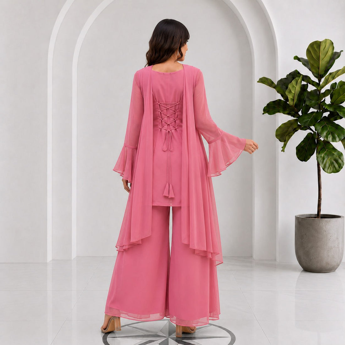 Palazzo suit set