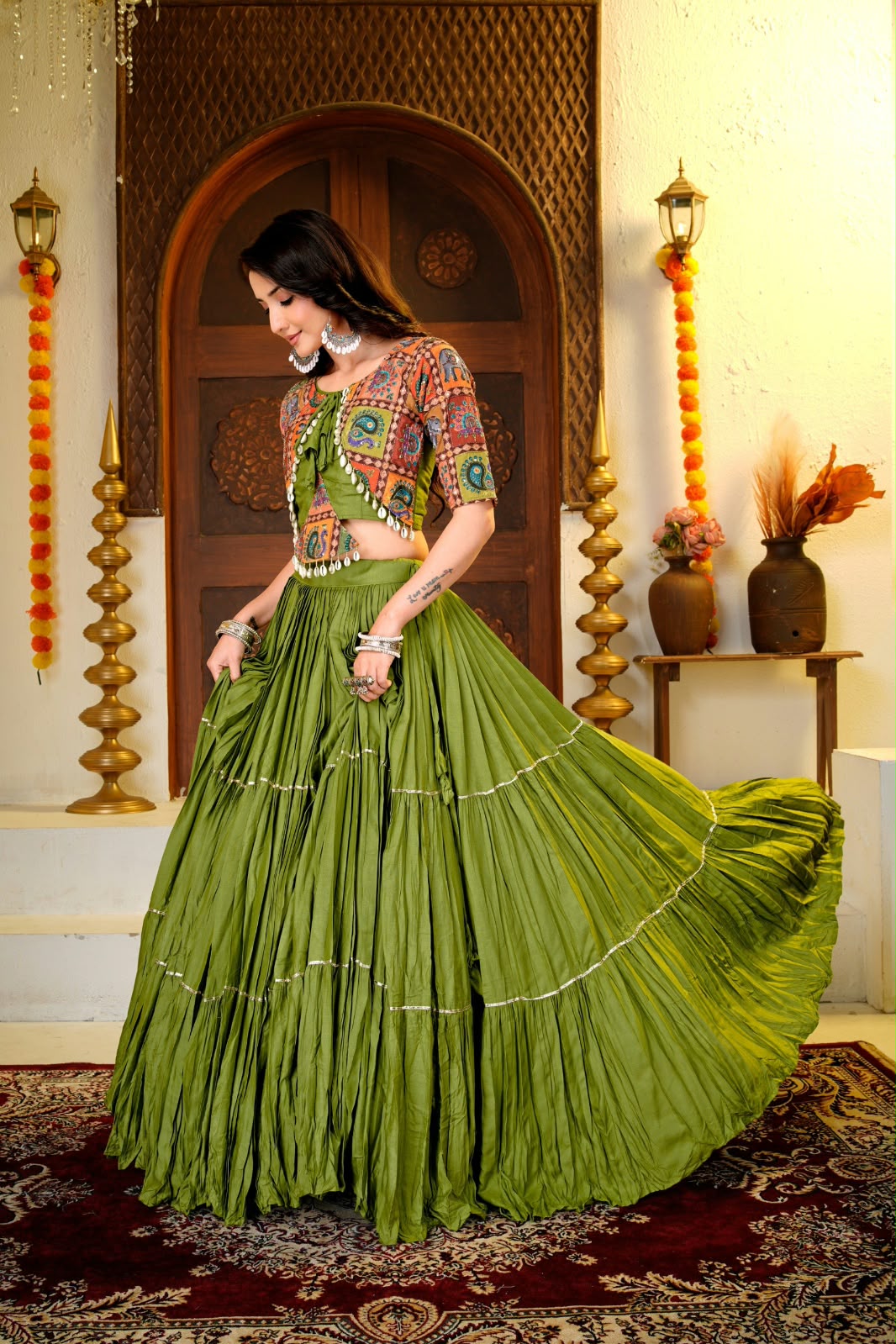 Simple Stylish Lehenga Set