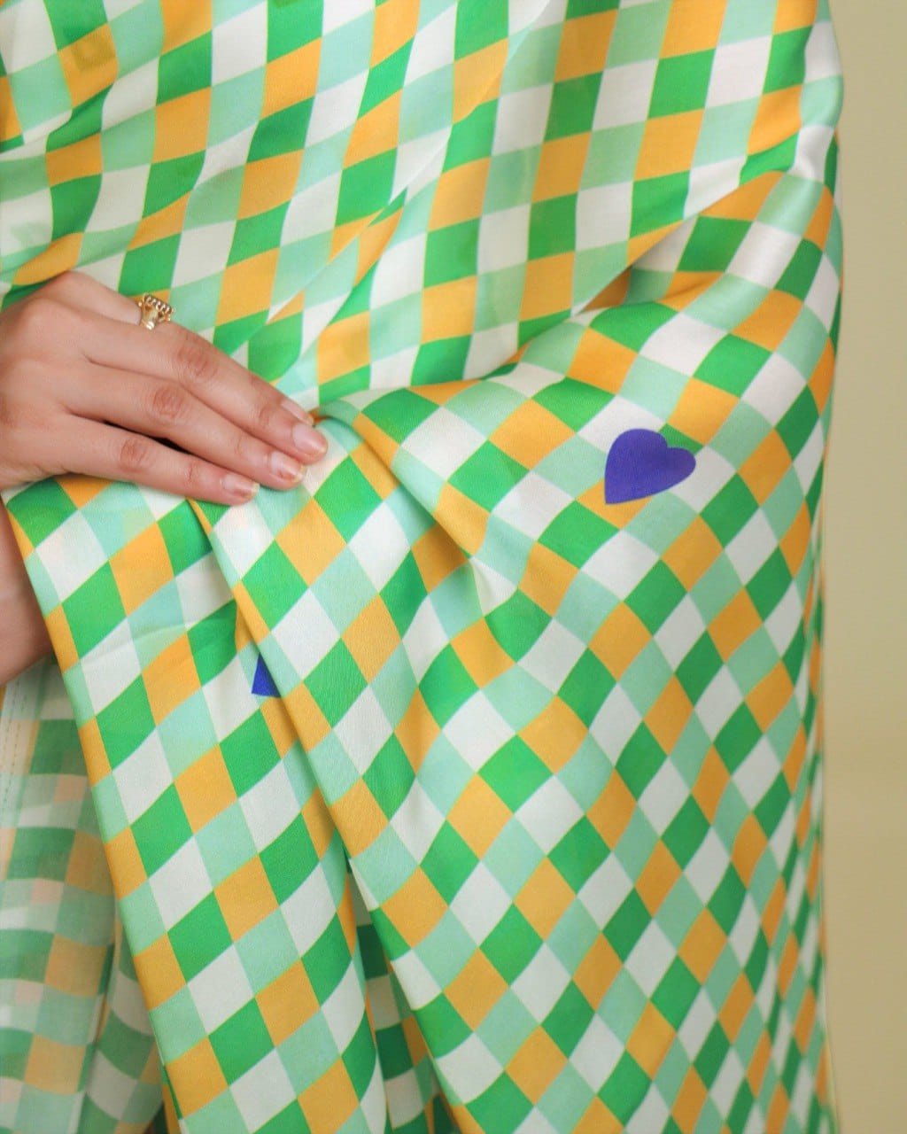 Saree Independence day look