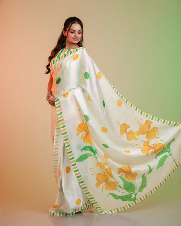 Saree independence day look