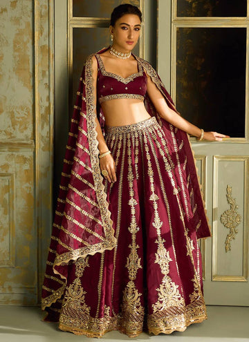 Tradition Lehenga With Zari Work