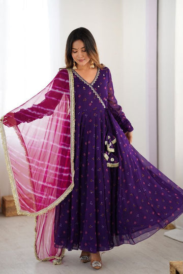 Festival With Beautiful Anarkali Set