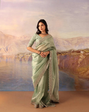 Soft Jimichi Silk Saree
